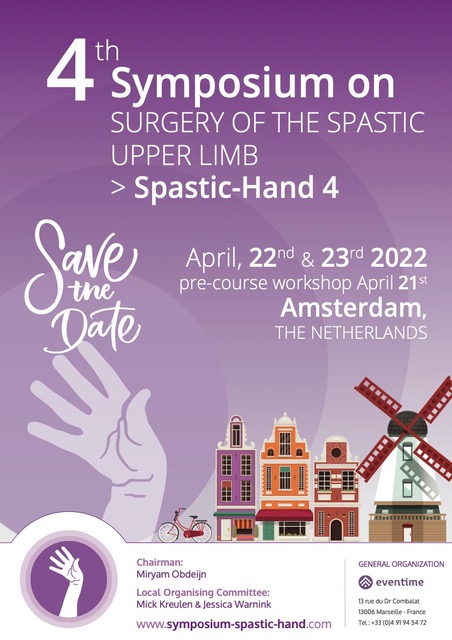 4th SYMPOSIUM ON SURGERY OF THE SPASTIC UPPER LIMB